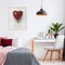 Stupell Industries Heart Shaped Balloon Framed Giclee, design by Ethan Harper